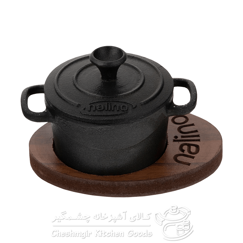 قابلمه چدن کودک سایز 14 نالینو مدل Feleti