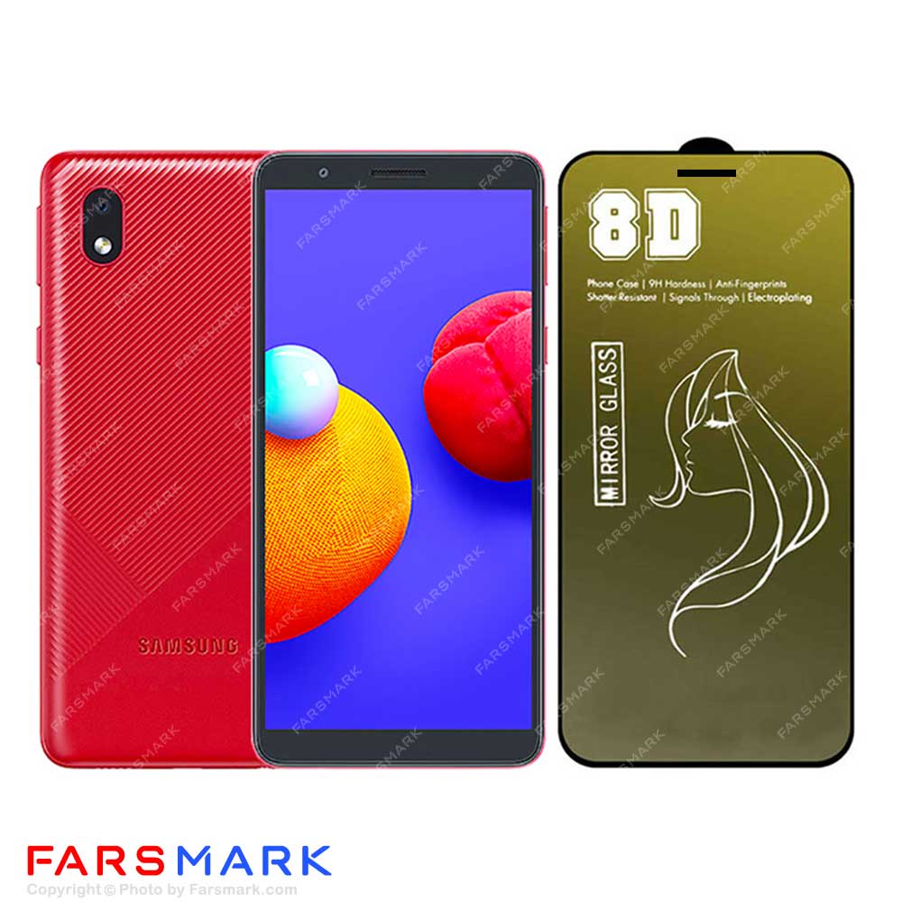 گلس آینه ای مناسب برای سامسونگ Samsung Galaxy A01 Core