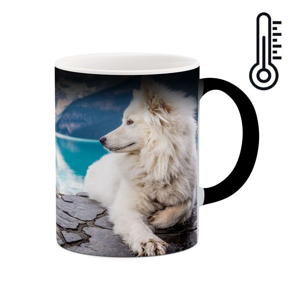 ماگ حرارتی طرح سگ  مدل mgph11503