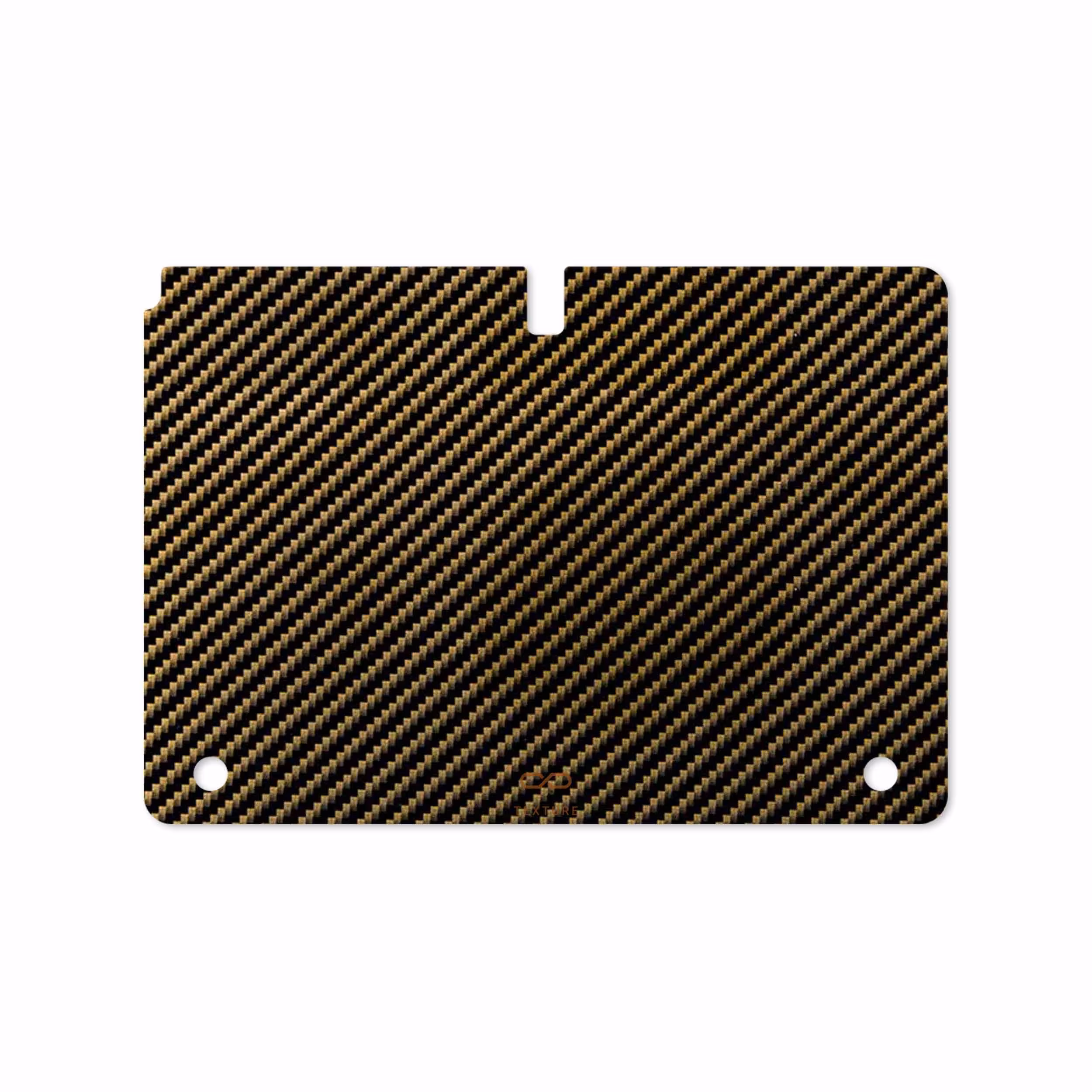 برچسب پوششی ماهوت مدل Glossy-Brown-Fiber مناسب برای تبلت سامسونگ Galaxy Note 10.1 2012 N8010