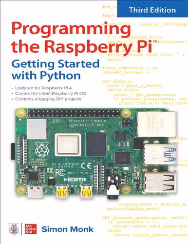 خرید و دانلود نسخه کامل کتاب Programming the Raspberry Pi, Third Edition: Getting Started with Python