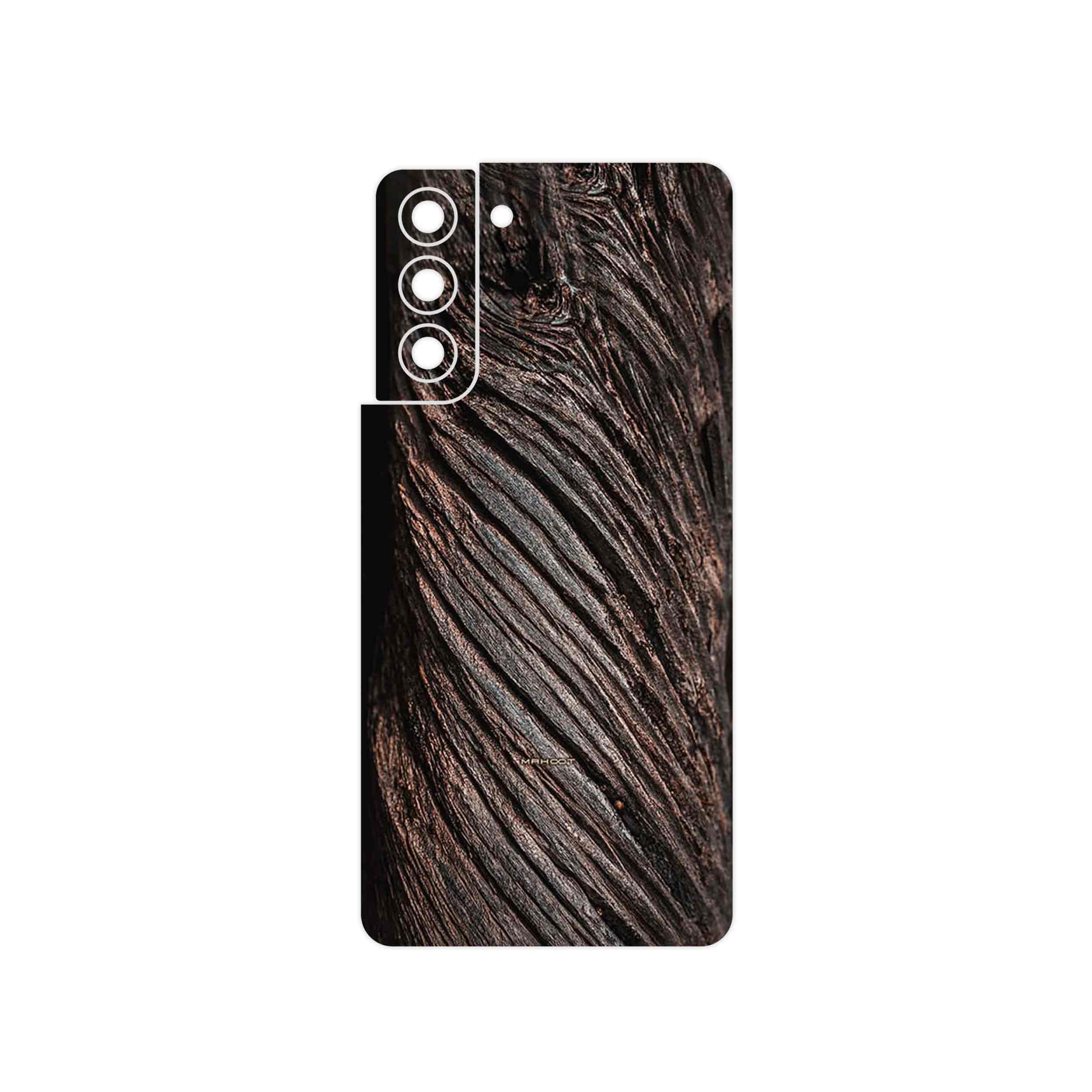 برچسب پوششی ماهوت مدل Wood Texture 9 مناسب برای گوشی موبایل سامسونگ Galaxy S21 5G
