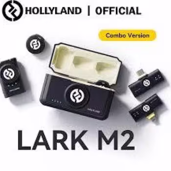 ست میکروفن بی سیم هالی لند مدل Lark M2 مجموعه 2 عددی