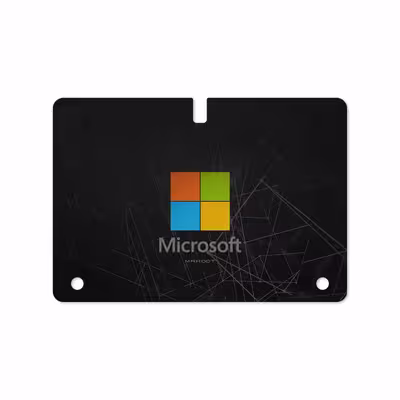 برچسب پوششی ماهوت مدل Microsoft-Logo مناسب برای تبلت سامسونگ Galaxy Tab S 10.5 2014 T805