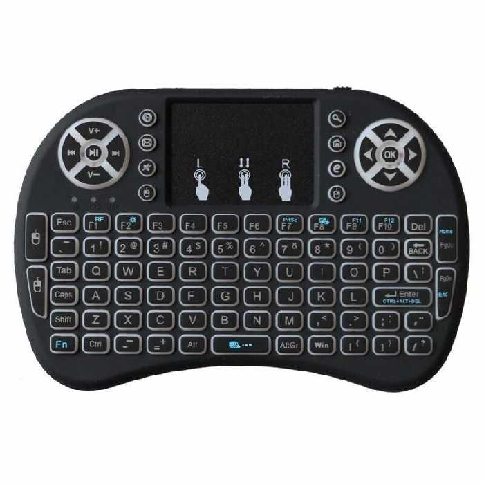 مینی کیبورد بی سیم مدل i8 backlight