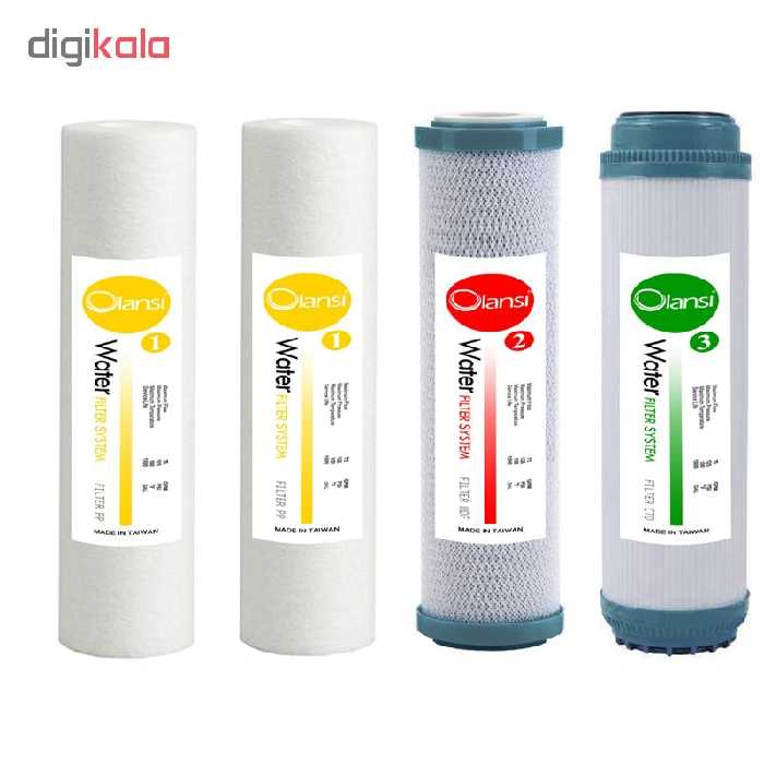 فیلتر دستگاه تصفیه کننده آب مدل FOW-9A مجموعه 9 عددی