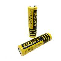 باتری لیتیوم یون قابل شارژ سونی مدل 18650 ظرفیت 13000 میلی آمپر ساعت بسته 2 عددی