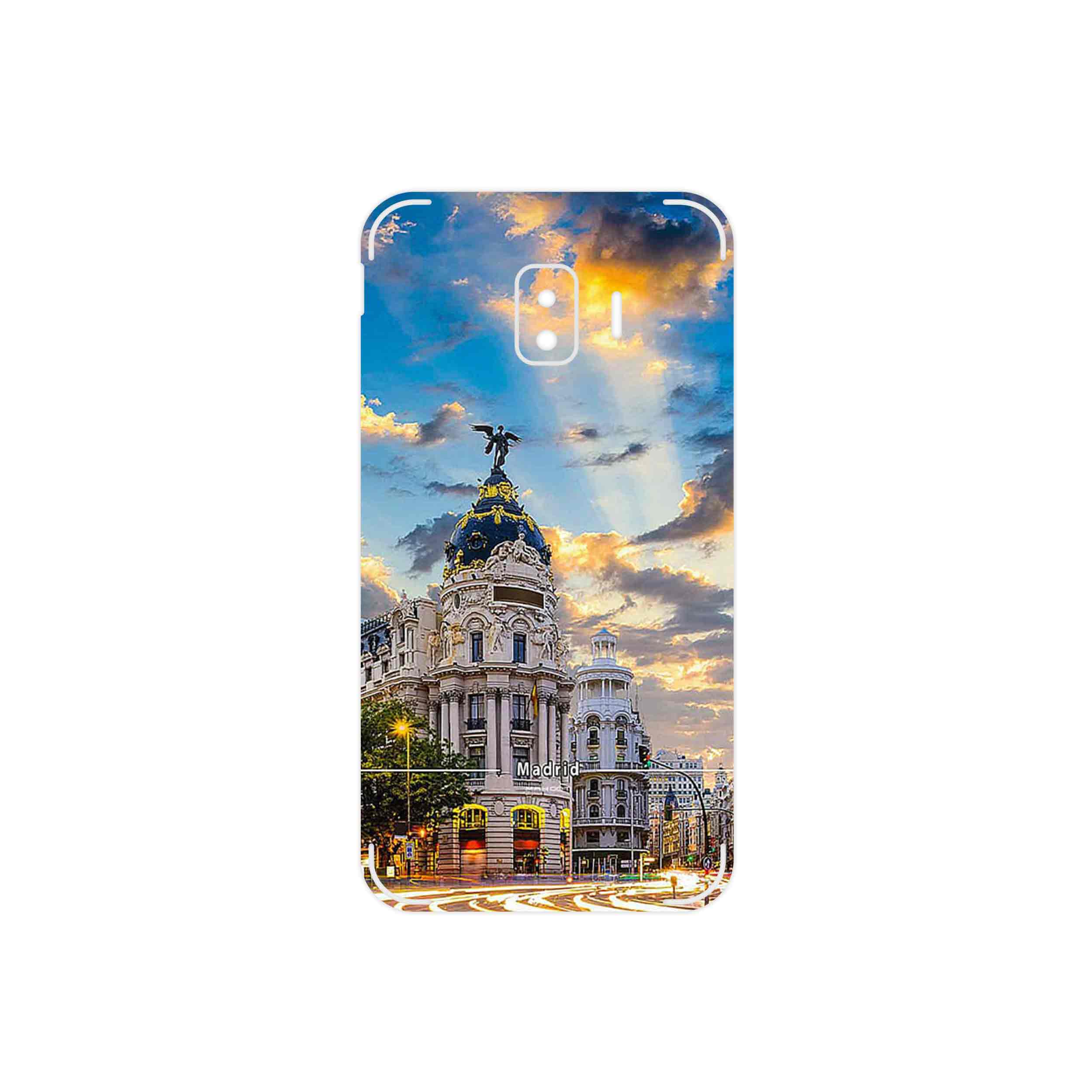 برچسب پوششی ماهوت مدل City of Madrid مناسب برای گوشی موبایل سامسونگ Galaxy J2 Core