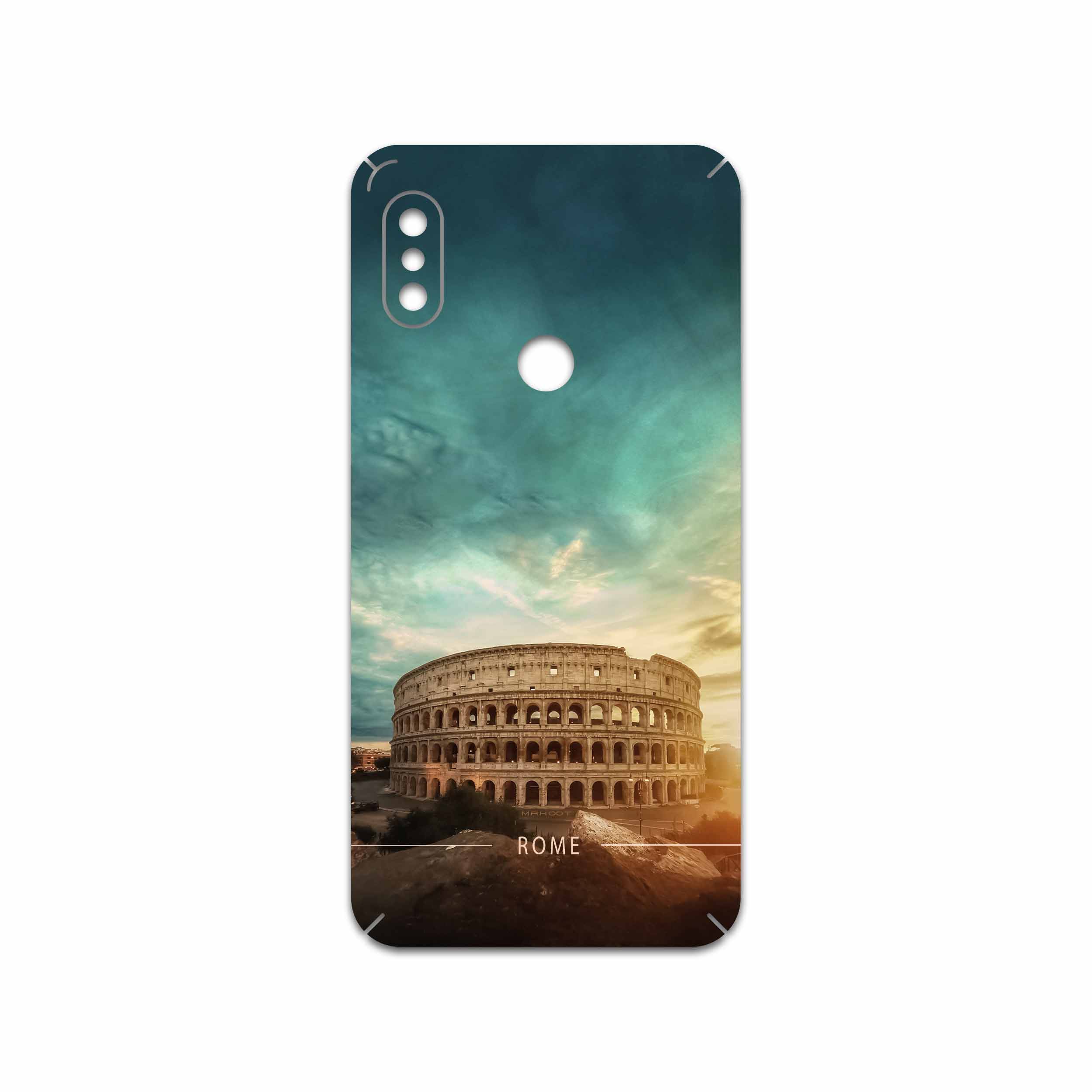 برچسب پوششی ماهوت مدل Rome City مناسب برای گوشی موبایل شیائومی Redmi Note 6 Pro