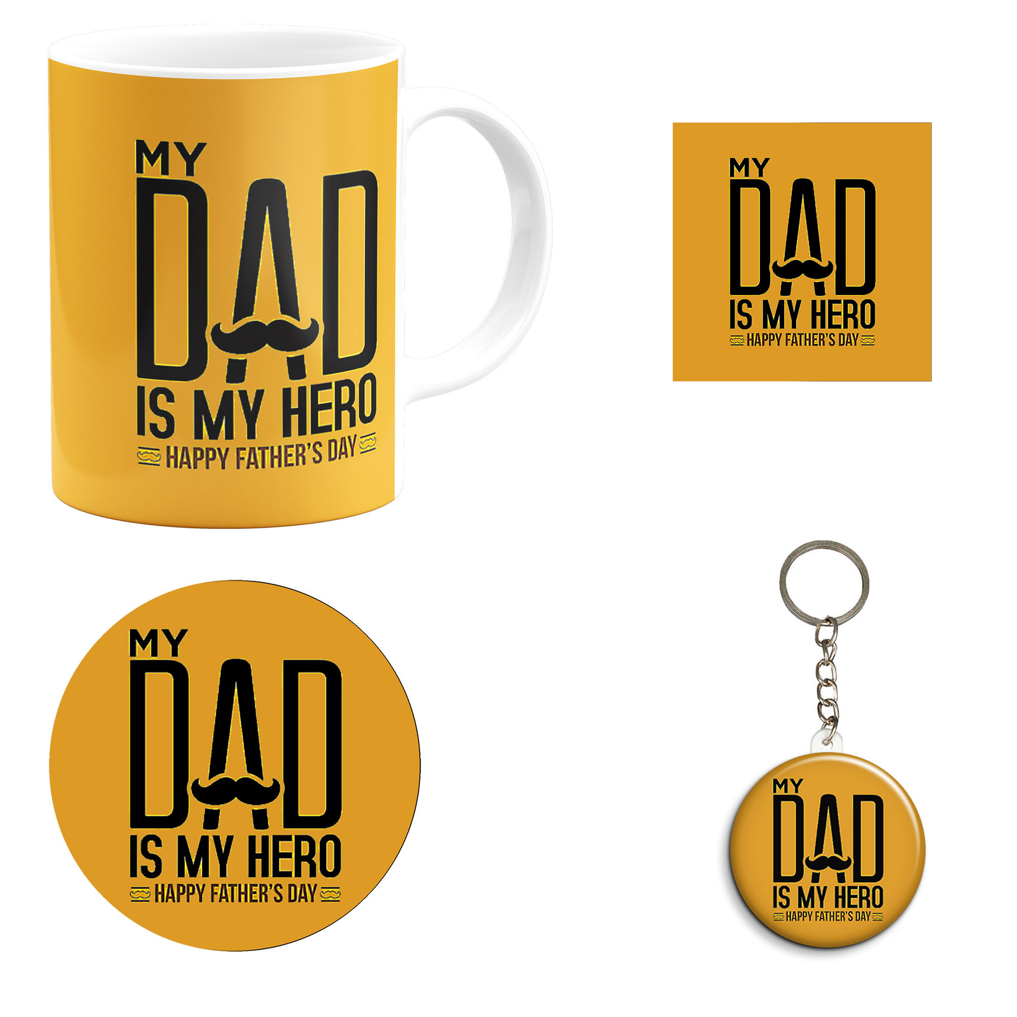 ست هدیه ماگ طرح روز پدر کد M2