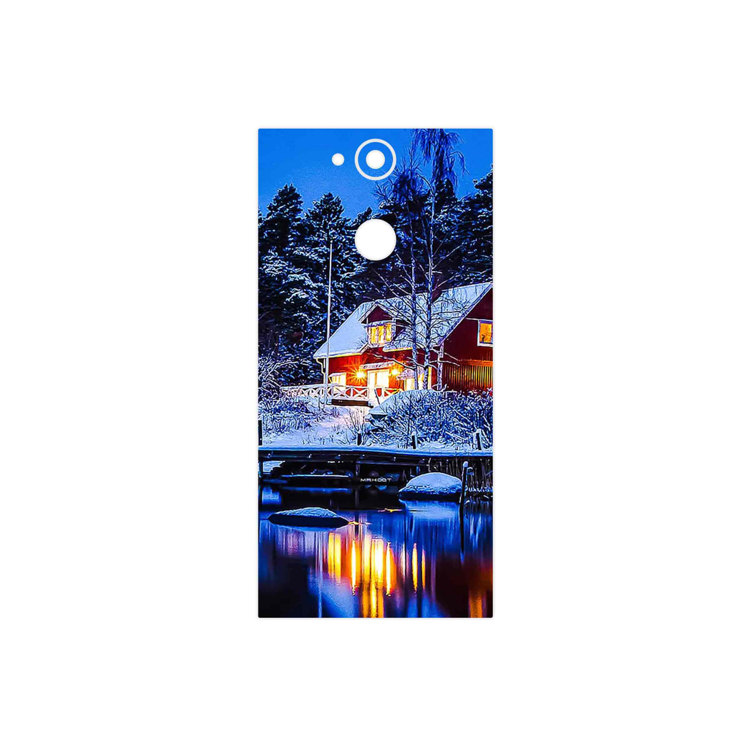 برچسب پوششی ماهوت مدل Winter Season مناسب برای گوشی موبایل سونی Xperia XA2