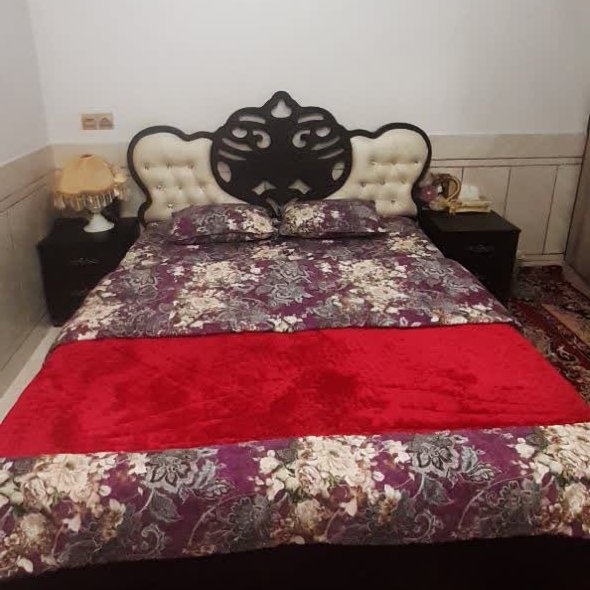 نیم ست روتختی کش دار دو نفره و تک نفره با روکش لحاف ( کاور تشک تخت  روبالشتی +روکش لحاف )