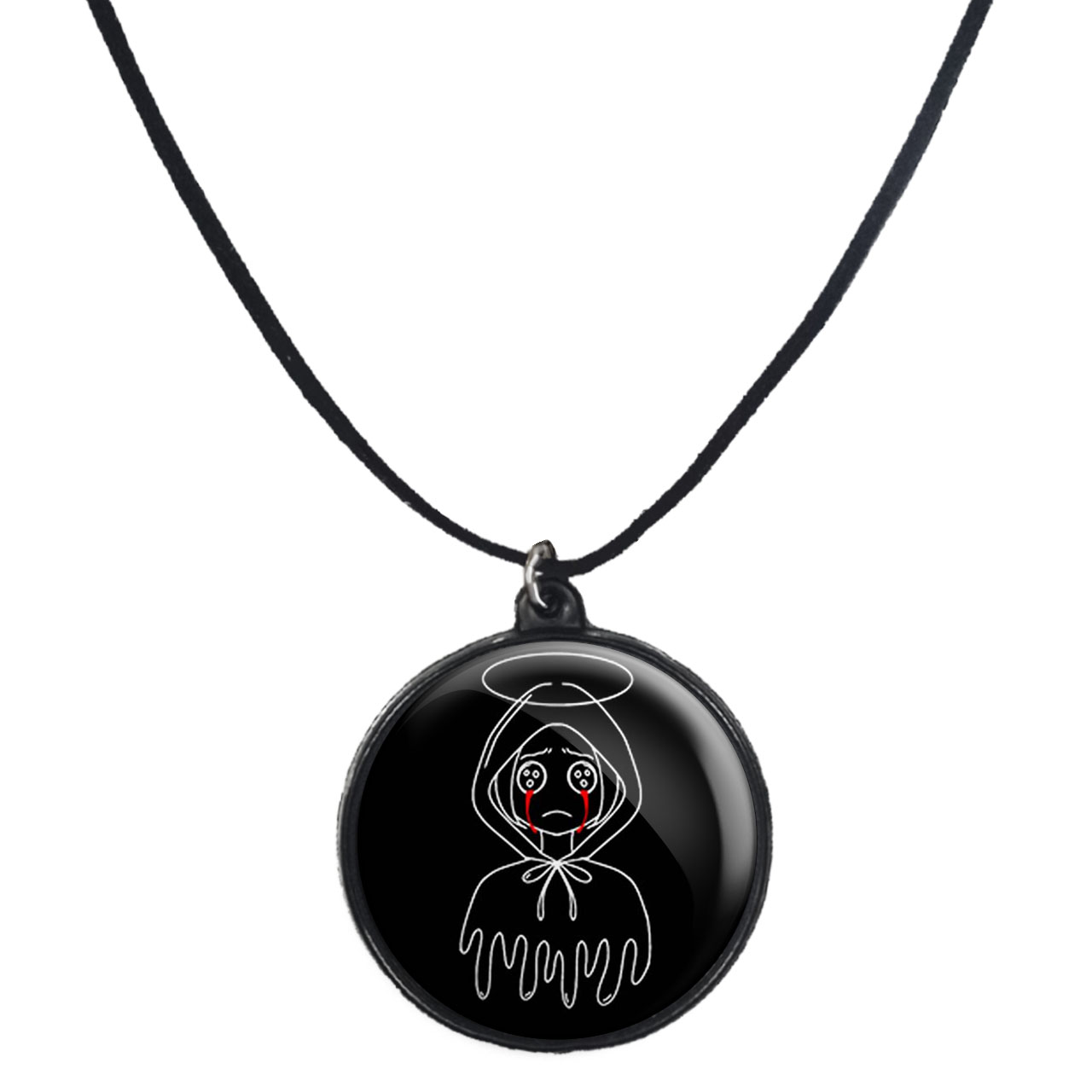 گردنبند پرمانه طرح اسکلت کد pmb.10628