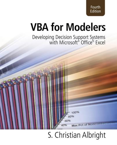 خرید و دانلود نسخه کامل کتاب VBA for Modelers