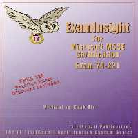 خرید و دانلود نسخه کامل کتاب Examinsight for Designing a Microsoft Windows 2000 Network Infrastructure Examination 70-221
