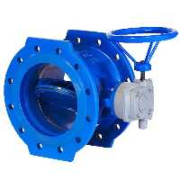 شیر پروانه ای فلنجدار گیربکسی PN16 میراب