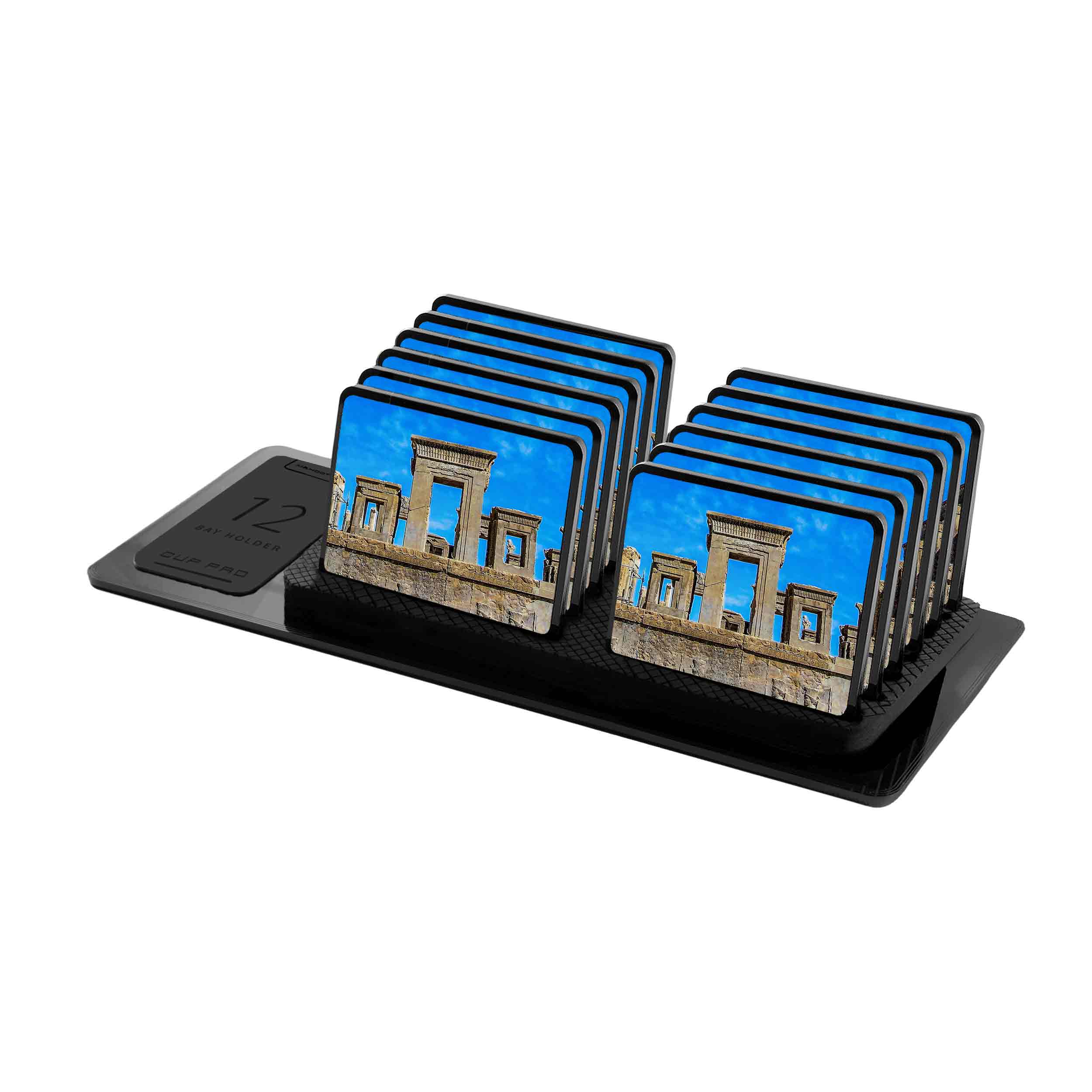 زیر لیوانی ماهوت مدل TAKHT-e-JAMSHID بسته 12 عددی