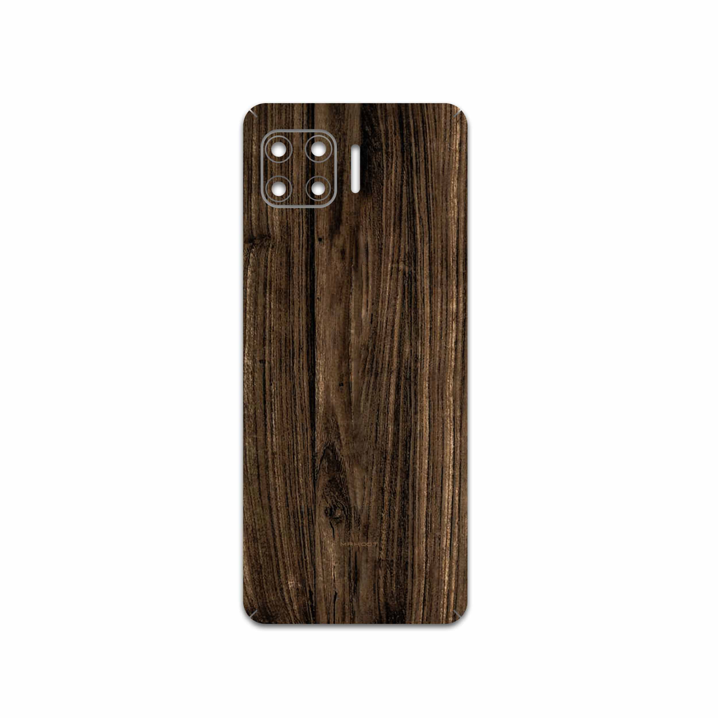 برچسب پوششی ماهوت مدل Dark-Walnut-Wood مناسب برای گوشی موبایل موتورولا Moto G 5G Plus