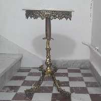 میز برنز پایه ماهی