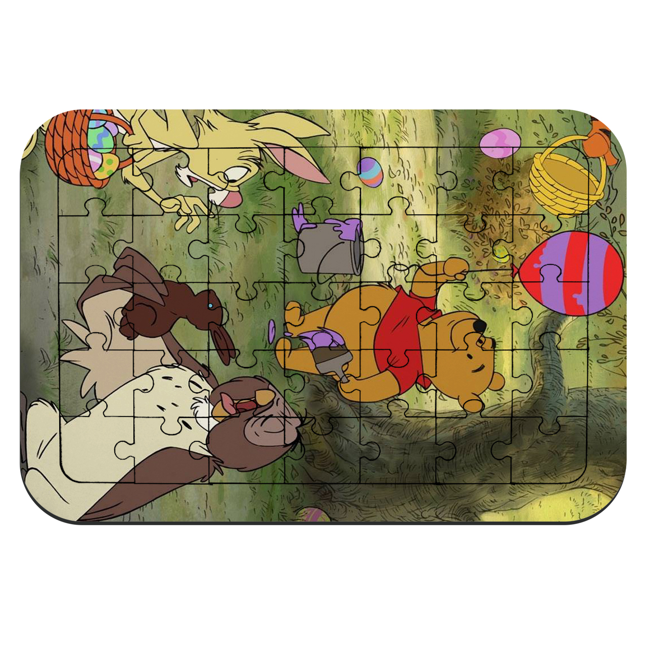 پازل 35 تکه طرح وینی د پو و دوستان مدل NI1588 