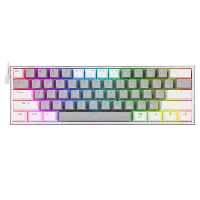 خرید کیبورد Redragon Fizz RGB K617 G/W Blue SW با بهترین قیمت