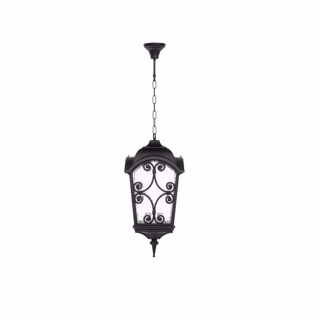 چراغ حیاطی سقفی آویز شب تاب مدل آروین SH-106702020
