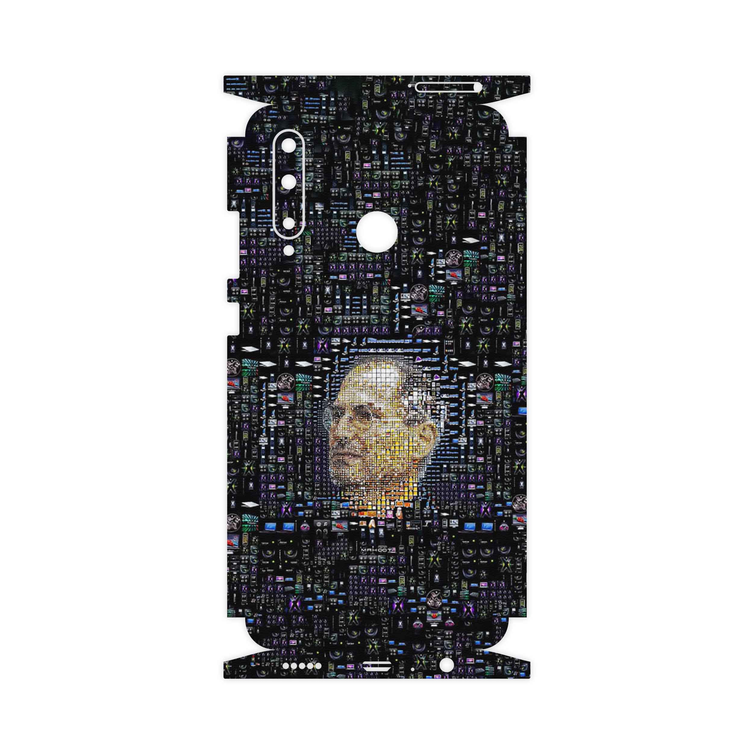 برچسب پوششی ماهوت مدل Collage of Steve Jobs 2-FullSkin مناسب برای گوشی موبایل آنر 20 Lite