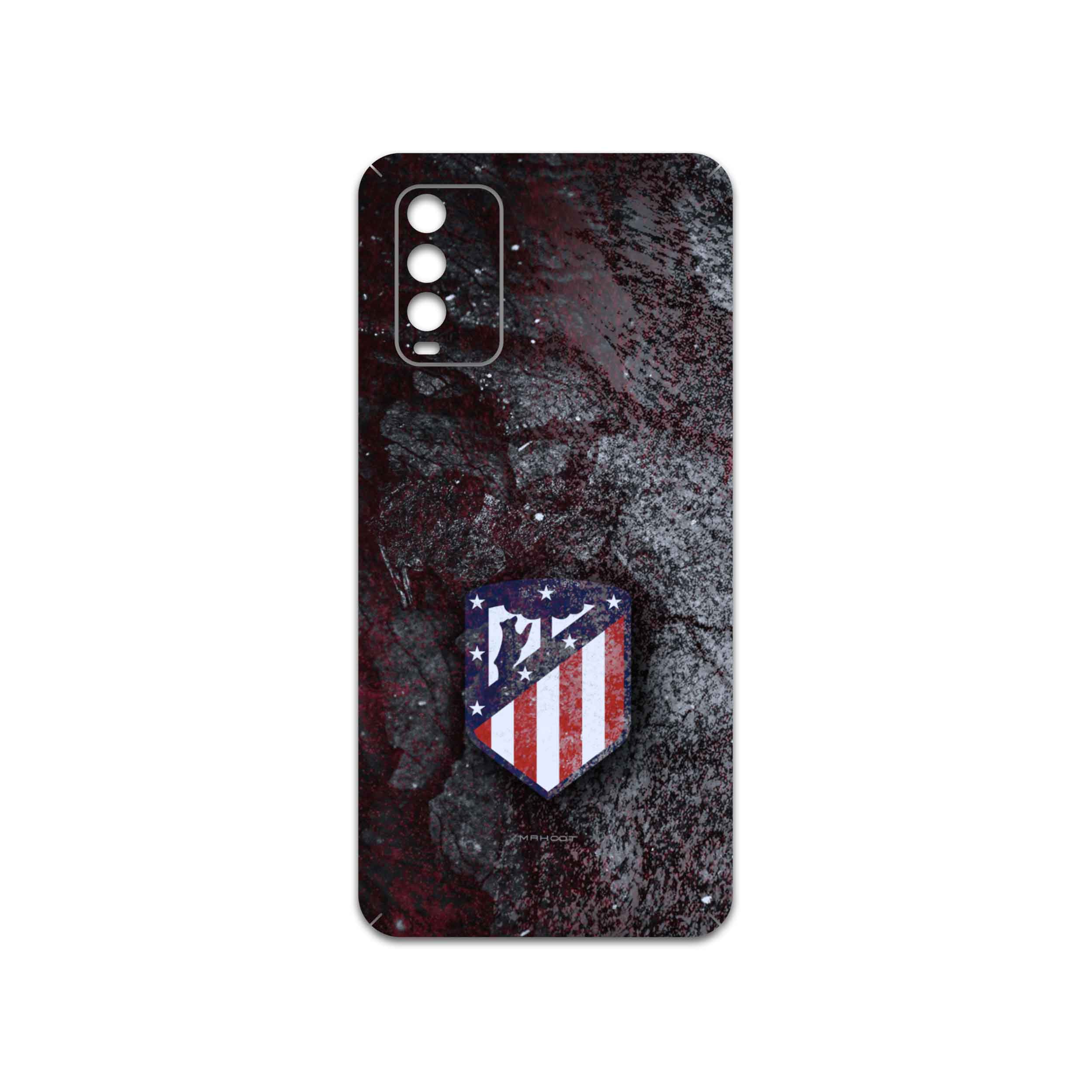 برچسب پوششی ماهوت مدل Atletico-de-Madrid مناسب برای گوشی موبایل شیائومی Redmi Note 9 4G