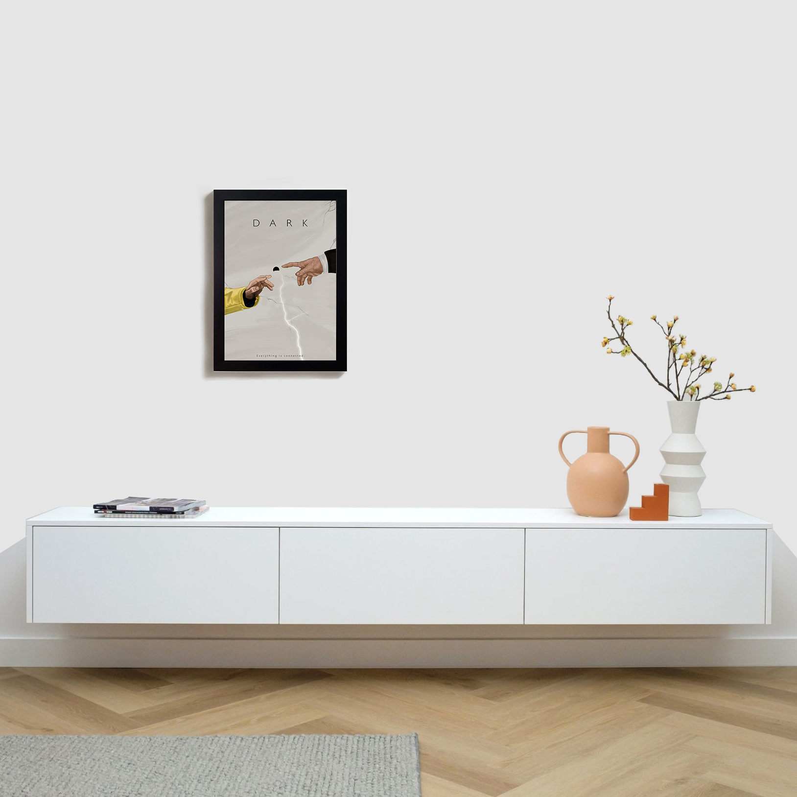 تابلو مدل سریال دارک dark B273