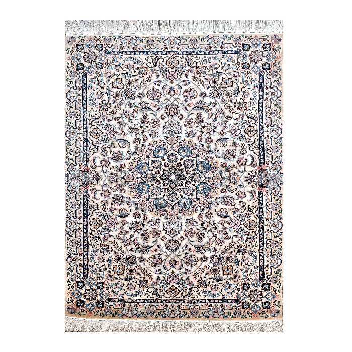 فرش دستباف یک و نیم متری مدل نایین D