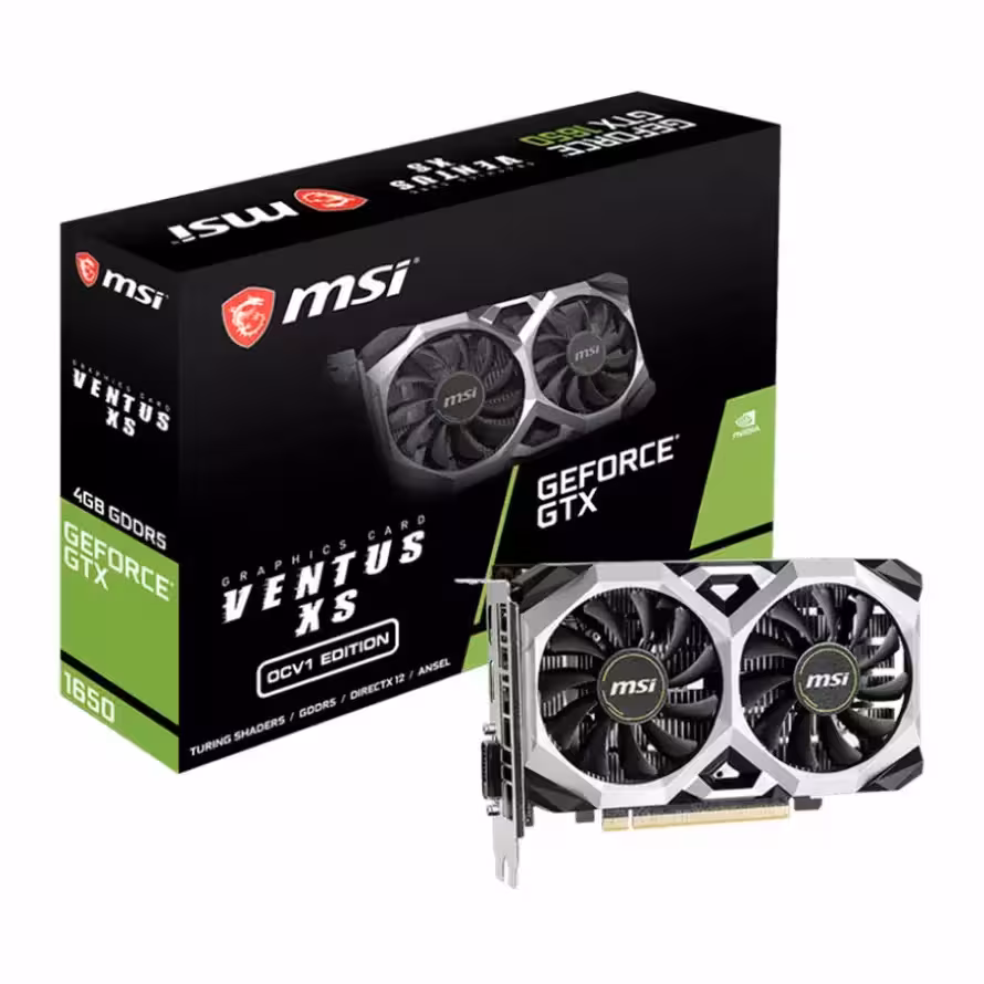 کارت گرافیک ام اس آی GTX 1650 VENTUS XS 4G OCV1 GDDR5