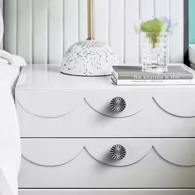 دستگیره کابینت مدل تک پیچ A640 بسته 3 عددی