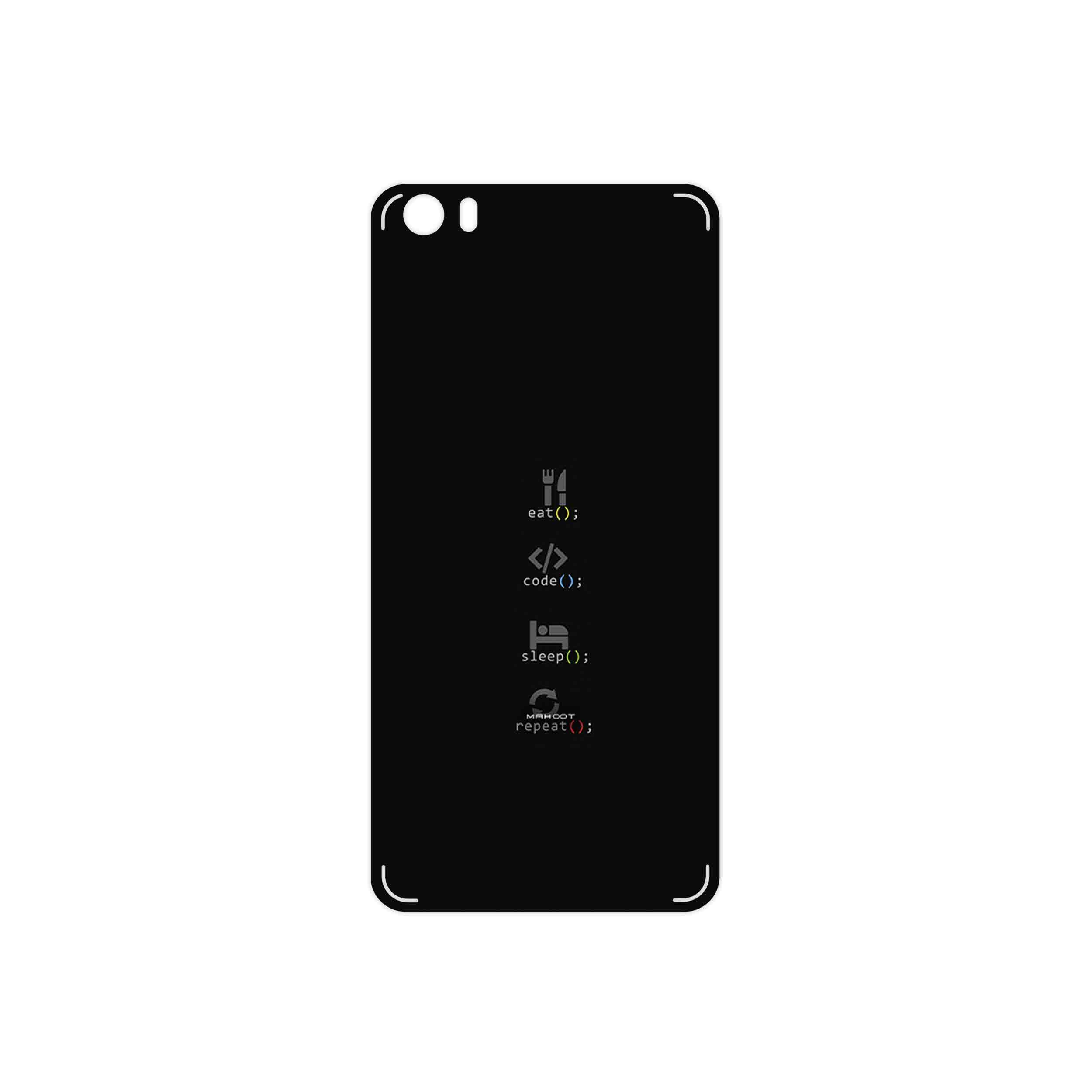 برچسب پوششی ماهوت مدل Programming 2 مناسب برای گوشی موبایل شیائومی Mi 5