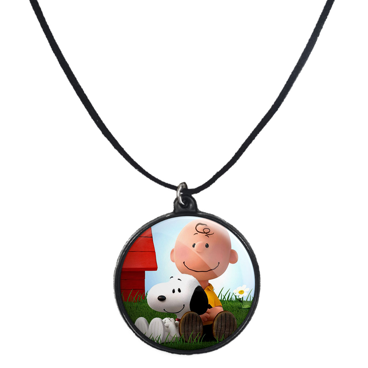 گردنبند پرمانه طرح اسنوپی کد pmb.14483