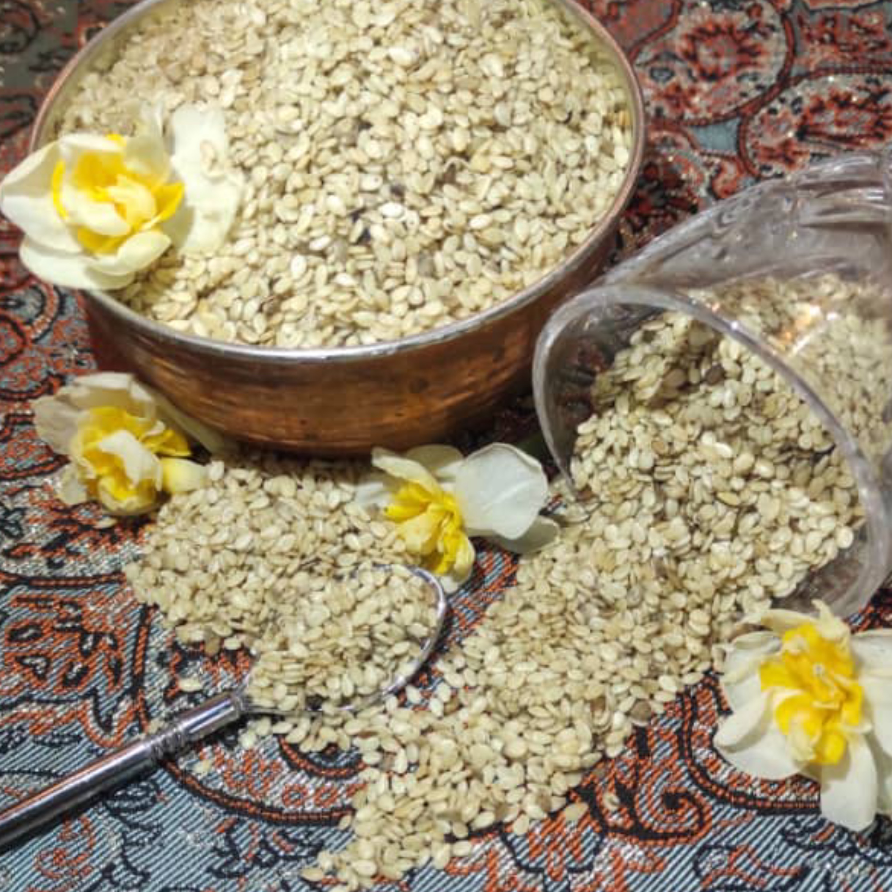 کنجد درجه یک - شوشتر(150گرمی)