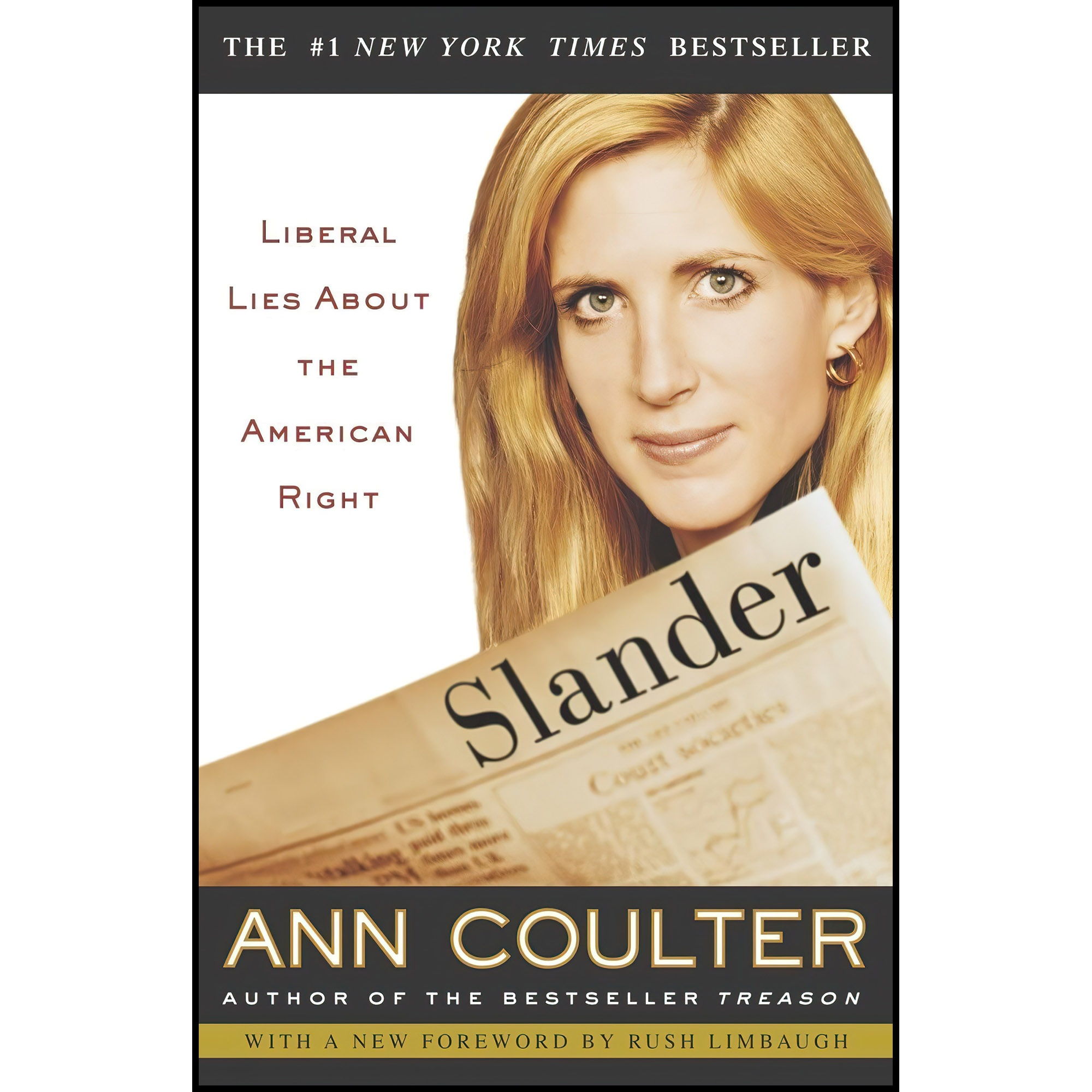 کتاب Slander اثر Ann Coulter and Rush Limbaugh انتشارات Forum Books