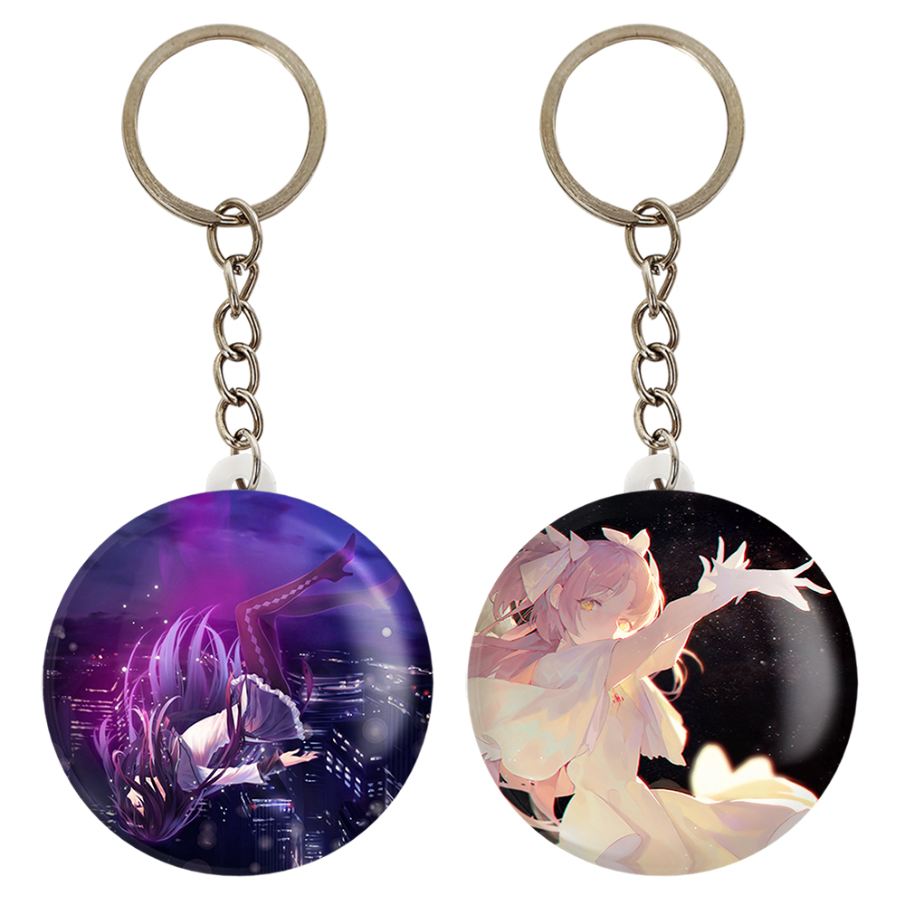 جاکلیدی خندالو مدل همورا اکامی انیمه مجیک مادوکا کد 1841718423 مجموعه 2 عددی