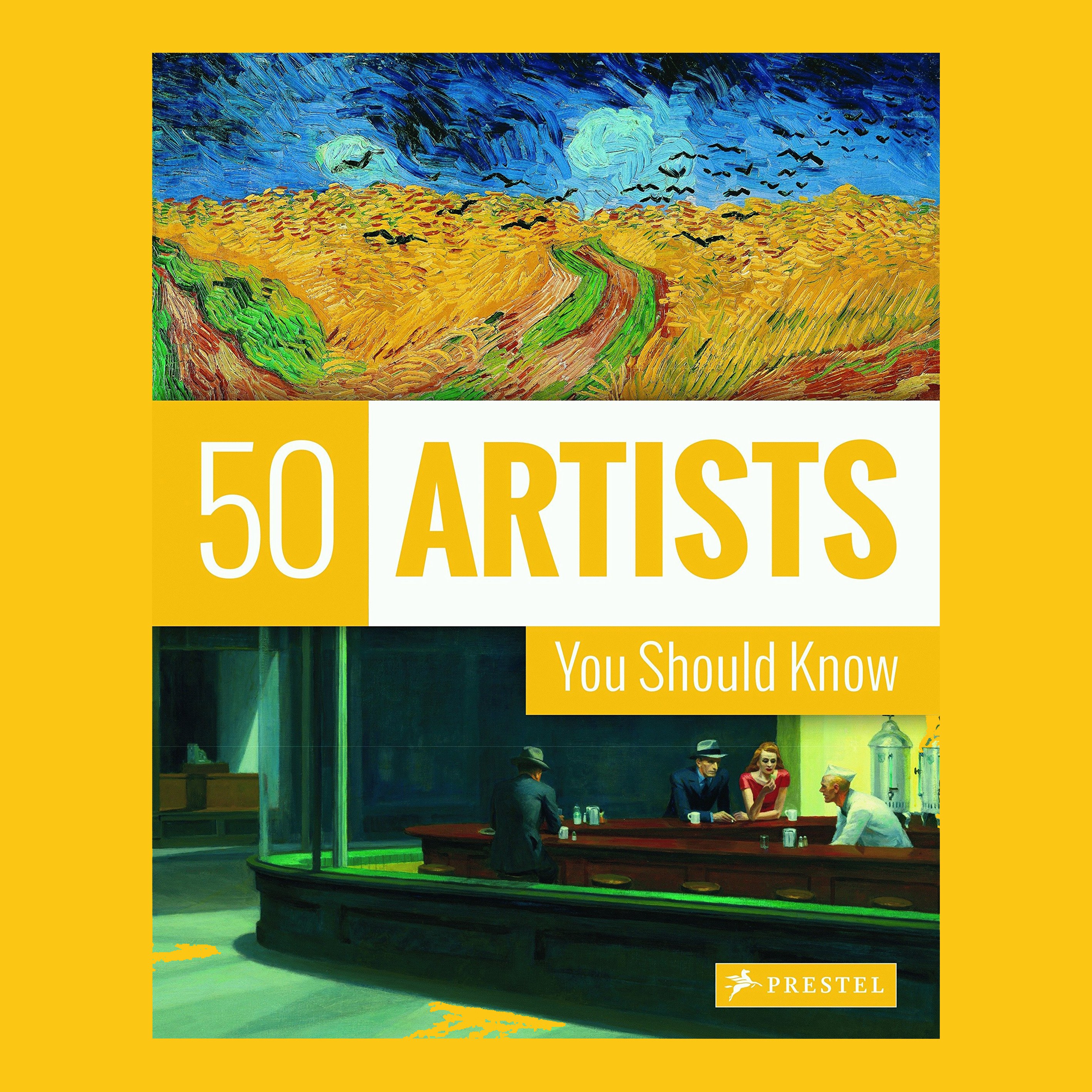 کتاب Fifty Artists You Should Know From Giotto to Warhol انتشارات Prestel