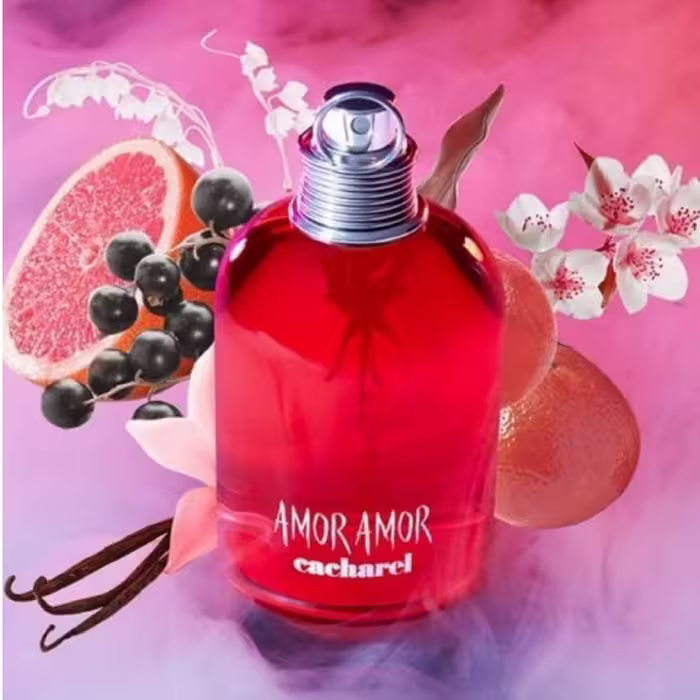 10 گرم عطر آمور آمور   Cacharel   Amor Amor  خلوص 100 درصد