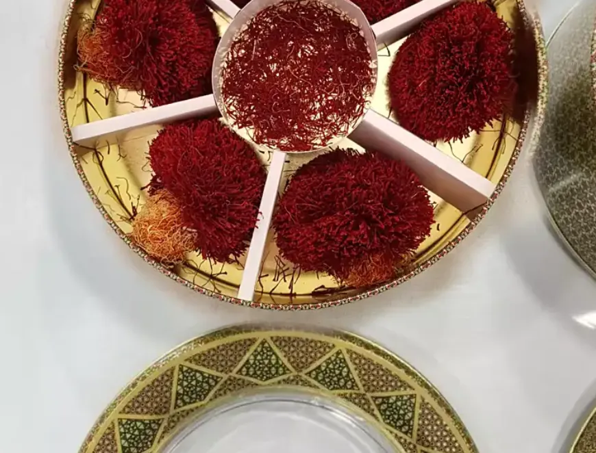 زعفران دسته | زعفران دختر پیچ قاینات عمده