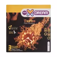 کاندوم ایکس دریم مدل Turbo بسته 3 عددی