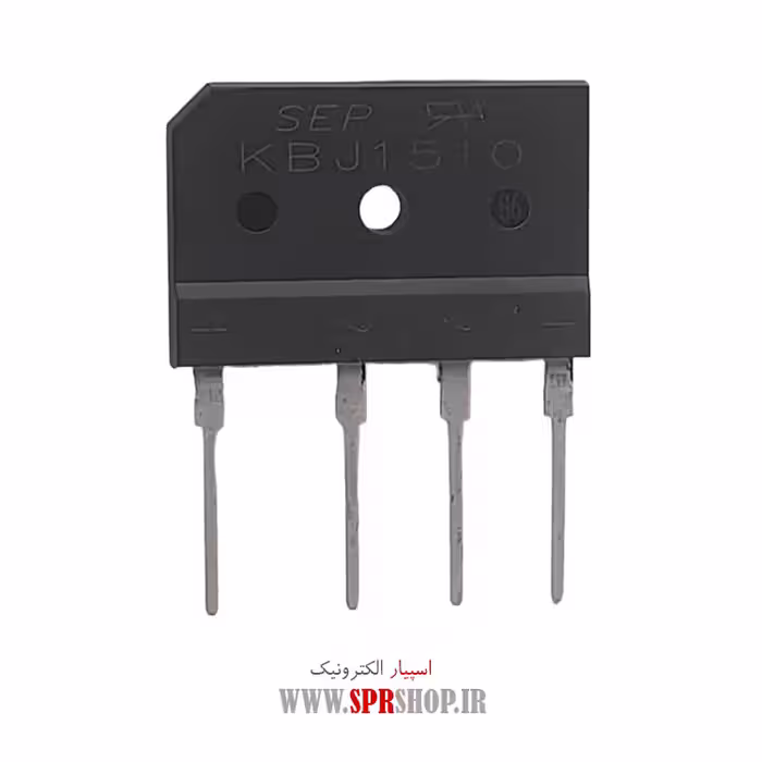 پل دیود 15A 1000V  KBJ1510 شانه ای
