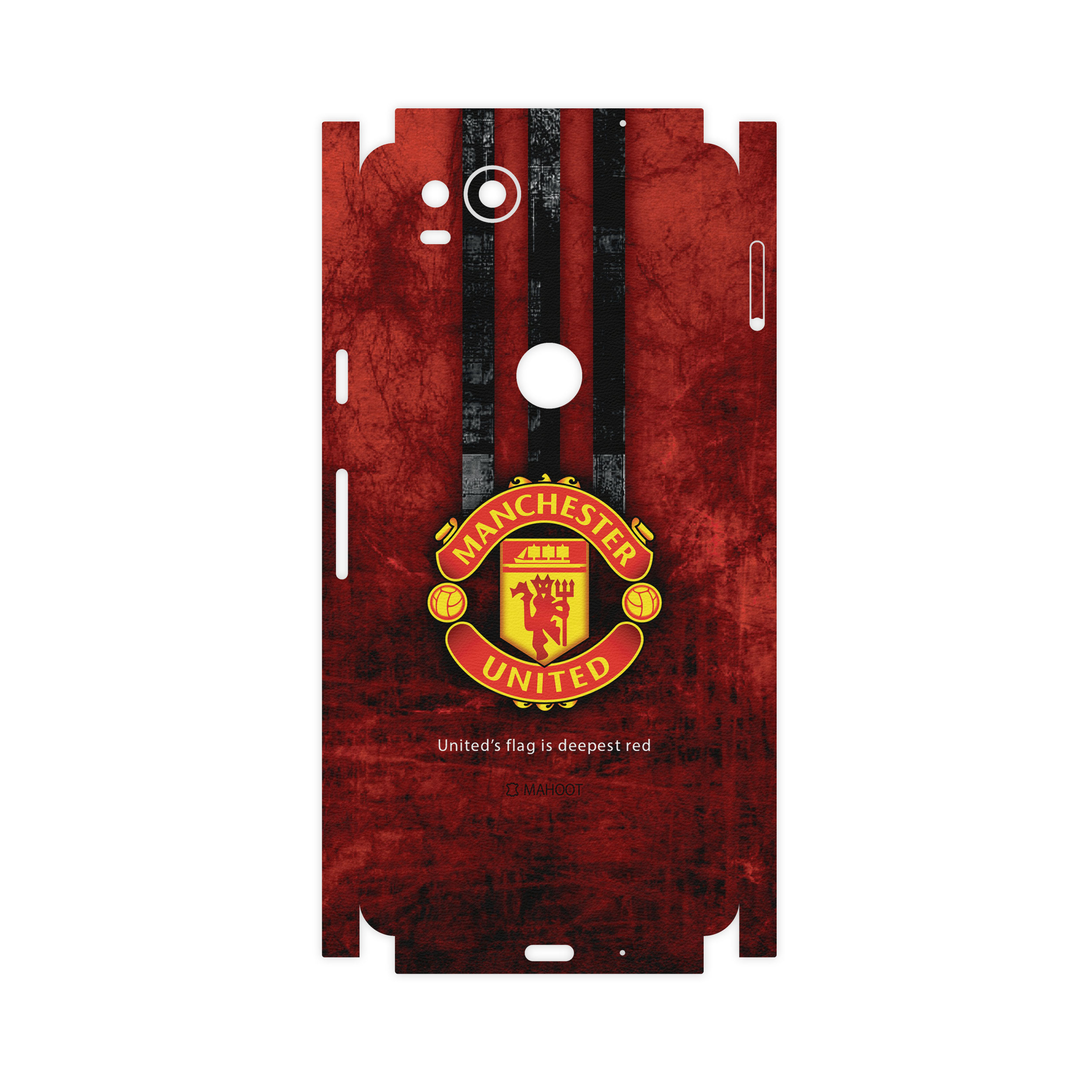 برچسب پوششی ماهوت مدل Manchester-United-FC-FullSkin مناسب برای گوشی موبایل گوگل Pixel 2