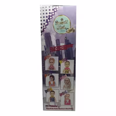 عروسک مدل تینا کد 0258 ارتفاع 90 سانتی متر