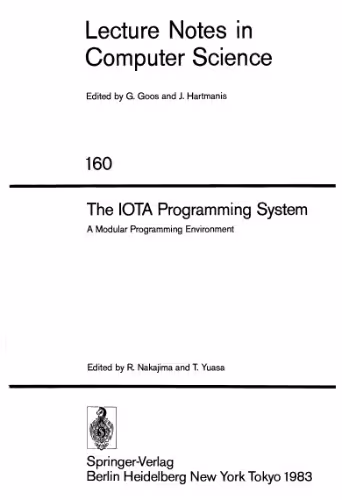 خرید و دانلود نسخه کامل کتاب The IOTA Programming System: A Modular Programming Environment