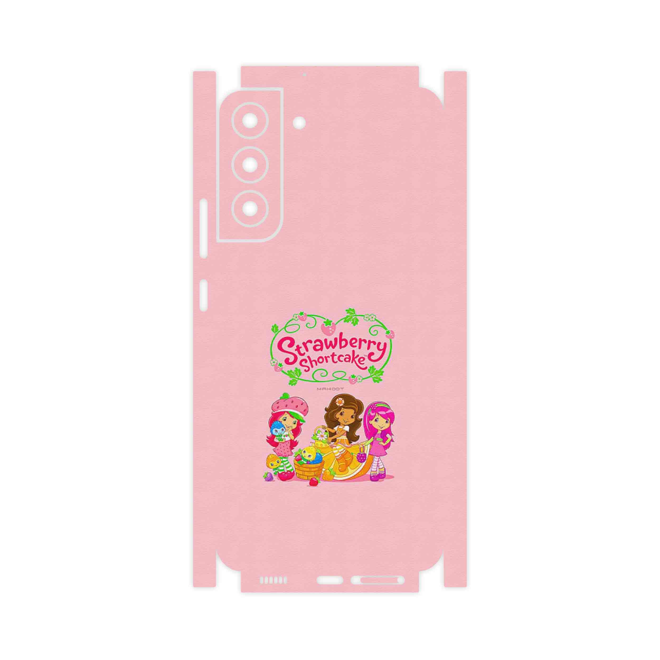 برچسب پوششی ماهوت مدل Strawberry Shortcake-FullSkin مناسب برای گوشی موبایل سامسونگ Galaxy S22 Plus 5G