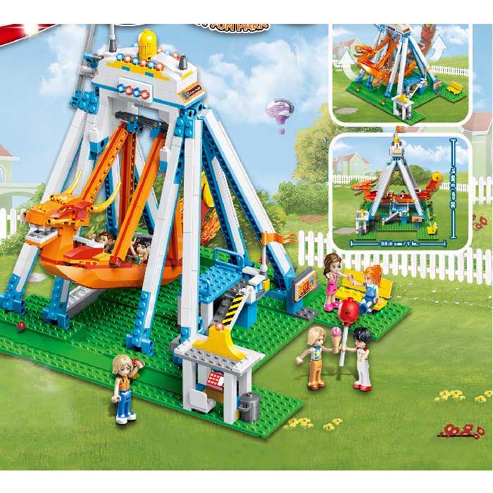 ساختنی مدل شهربازی کد QL1112