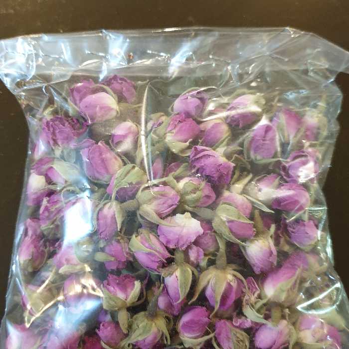 غنچه گل محمدی 100 گرم  امسالی با عطر وبوی خوش 