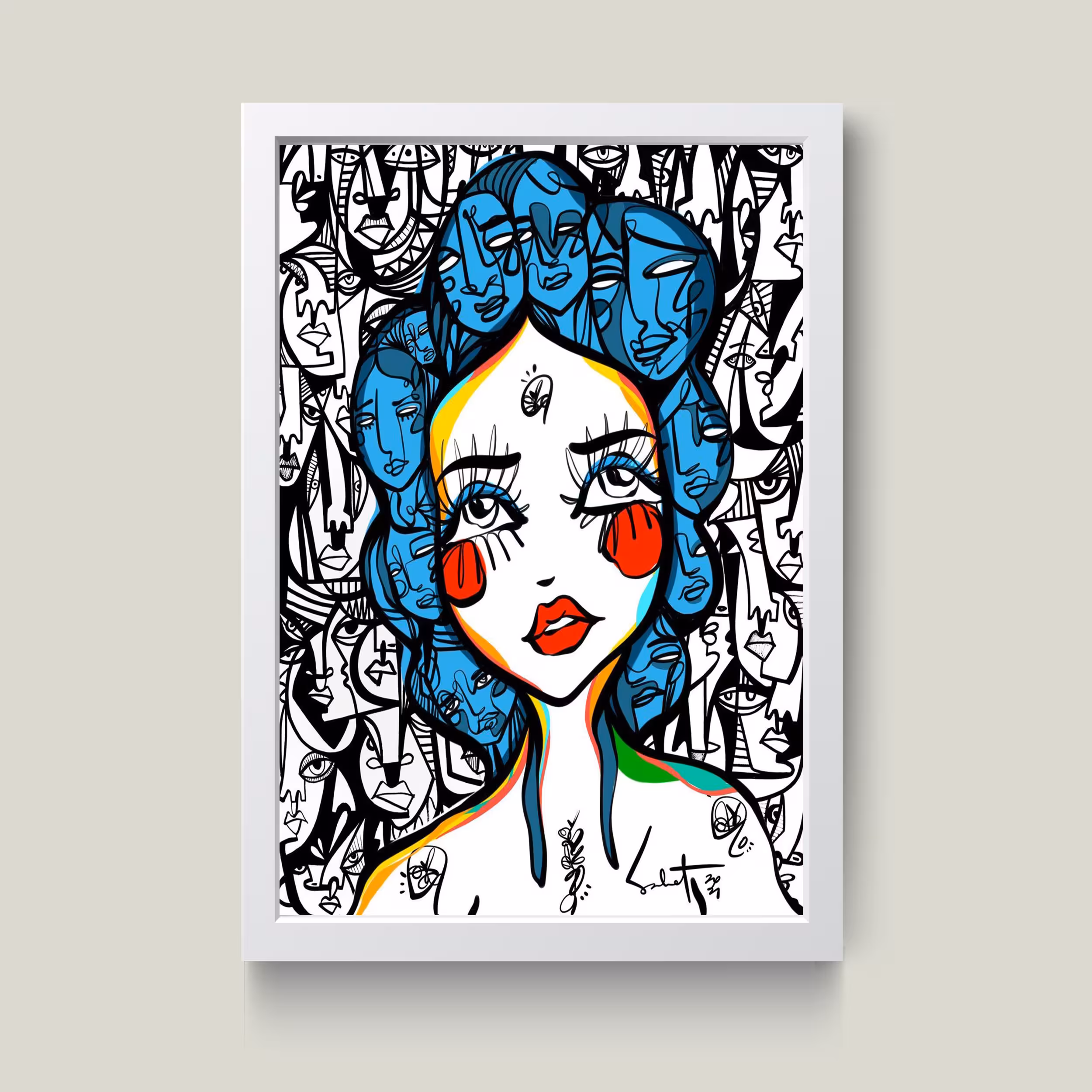 تابلو مدل دکوراتیو ART کد G12-26