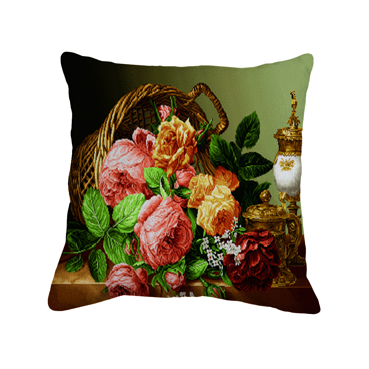 کاور کوسن طرح گل کد 2415 